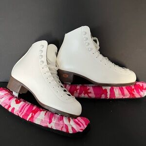Reidell ladies figure skates white size 6